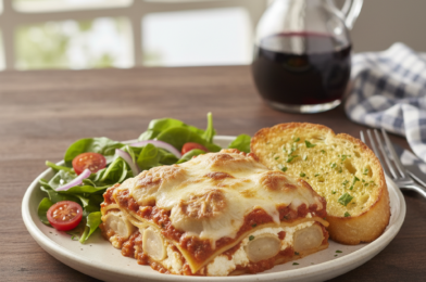 Savory Cheesy Baked Dumpling Lasagna: The Ultimate Comfort Food Fusion