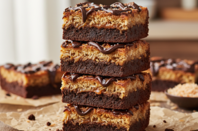 Samoa Brownies: Decadent Caramel Coconut Chocolate Bars You’ll Crave