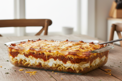 Sour Cream Noodle Bake (Creamy, Cheesy, Classic Comfort Food)