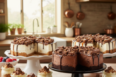 Irresistible No-Bake Twix Cheesecake for Sweet Tooth Cravings