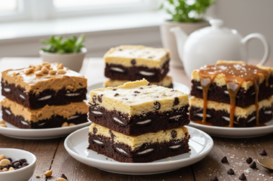 Cookie Dough Oreo Brownies Recipe (Ultra Decadent Layered Dessert)
