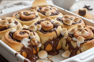 Quick Easy Homemade S’mores Rolls – Delicious Dessert Recipes Ready in Under 1 Hour