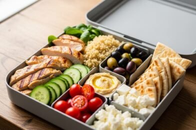 Mediterranean Lunch Box – Healthy, Fresh & Easy Meal Prep Idea