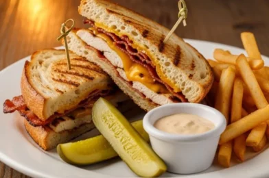 Grilled Ranch Chicken & Bacon Sandwich Melt: The Ultimate Cheesy Comfort Sandwich